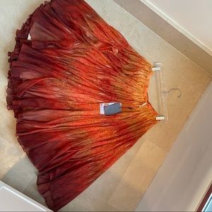 Alexander McQueen silk skirt -one of a kind